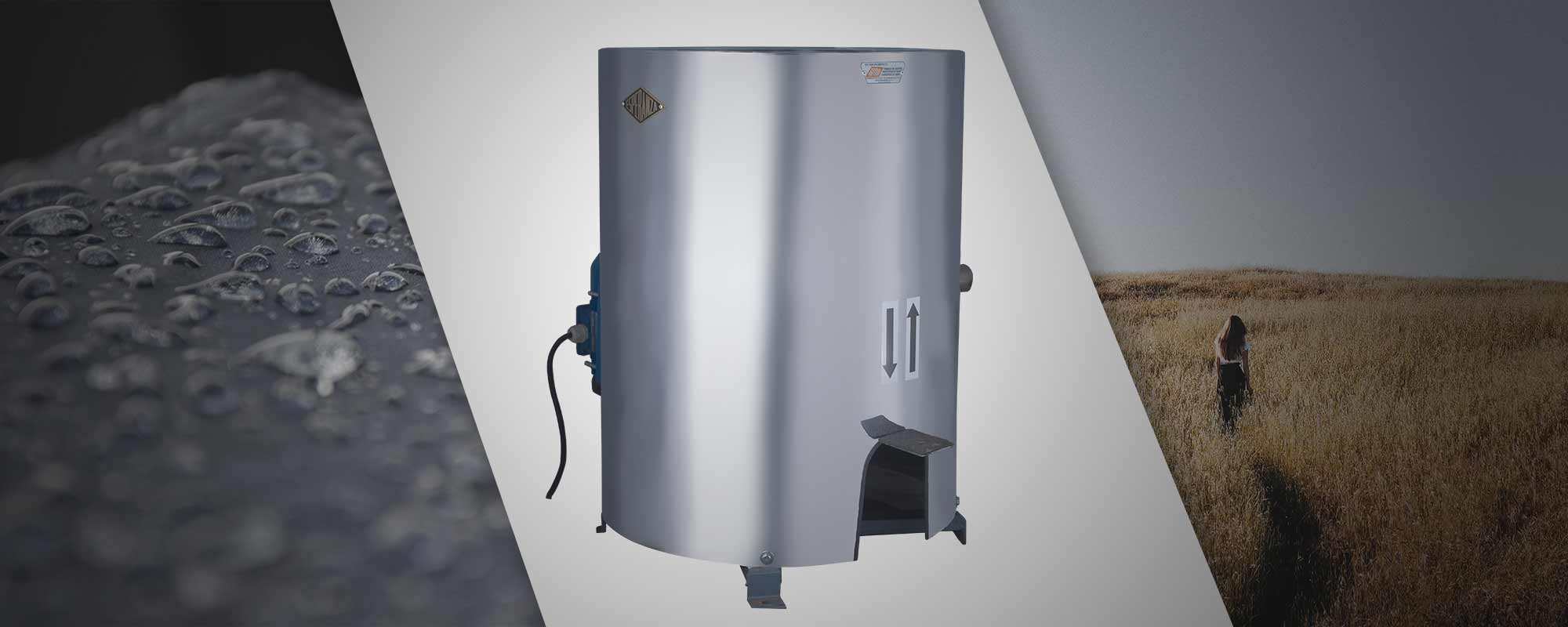 Hidrocentrífuga Trompo